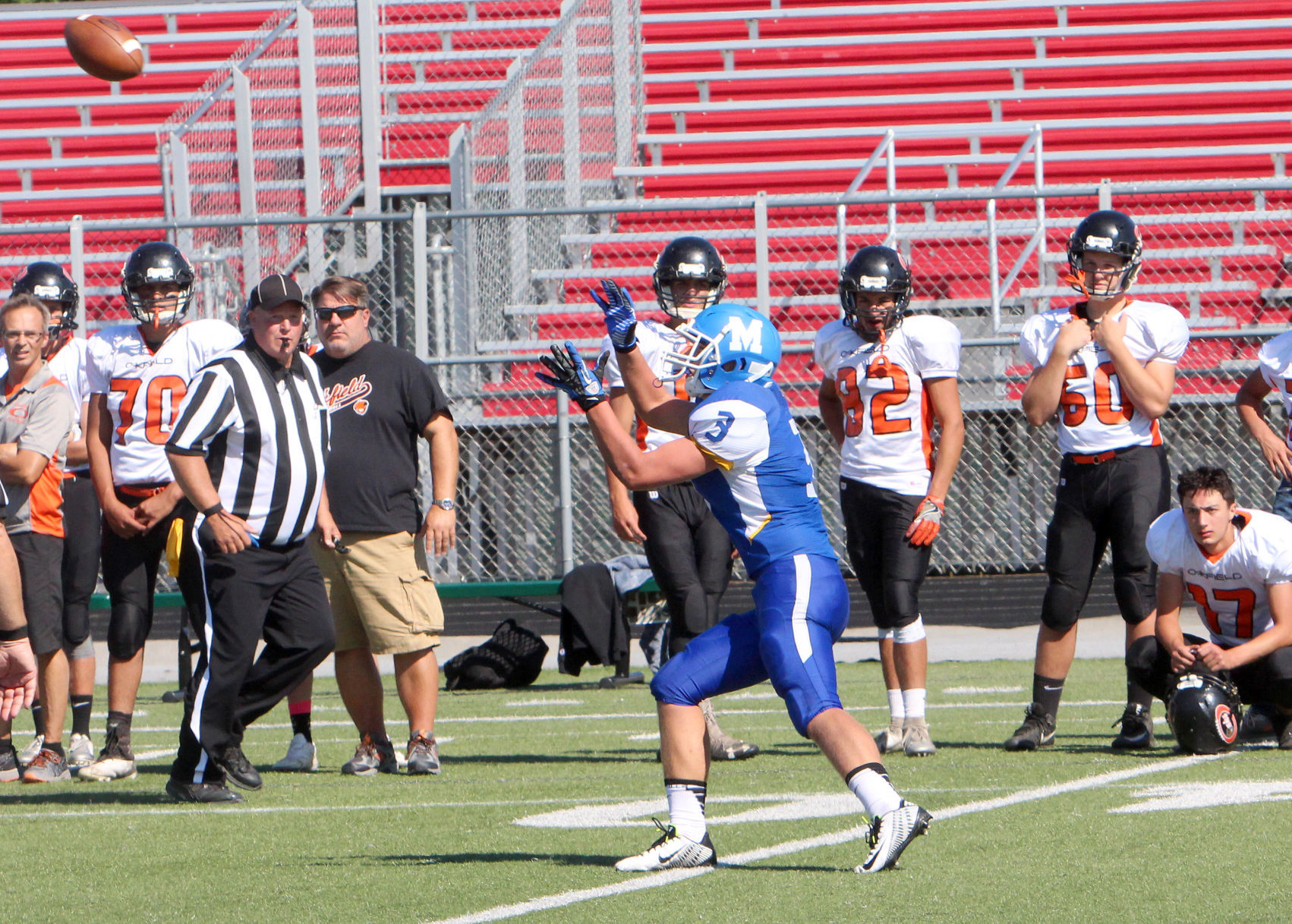 Oakfield at McDonell football 9-8-18